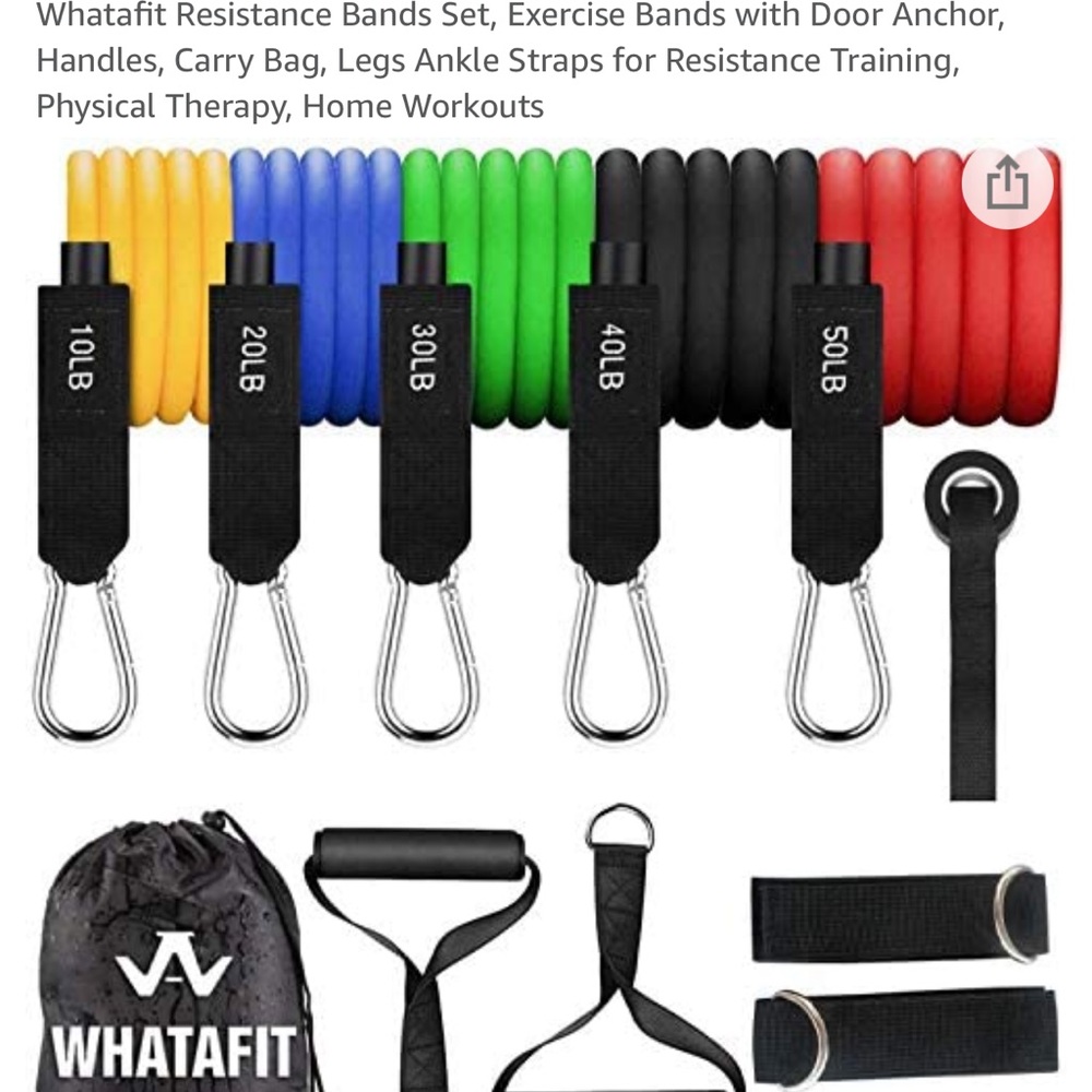 Exercise bands! Never used. Perfect condition!